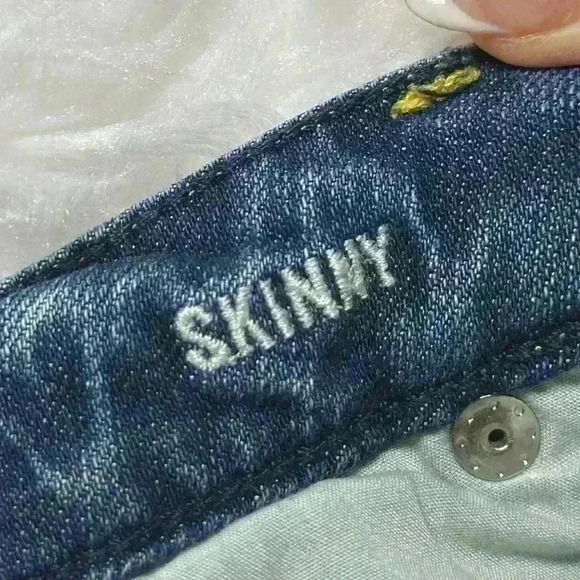 American Eagle Outfitters Stretch Skinny Denim Jeans Women’s Size 4 - Picture 12 of 14